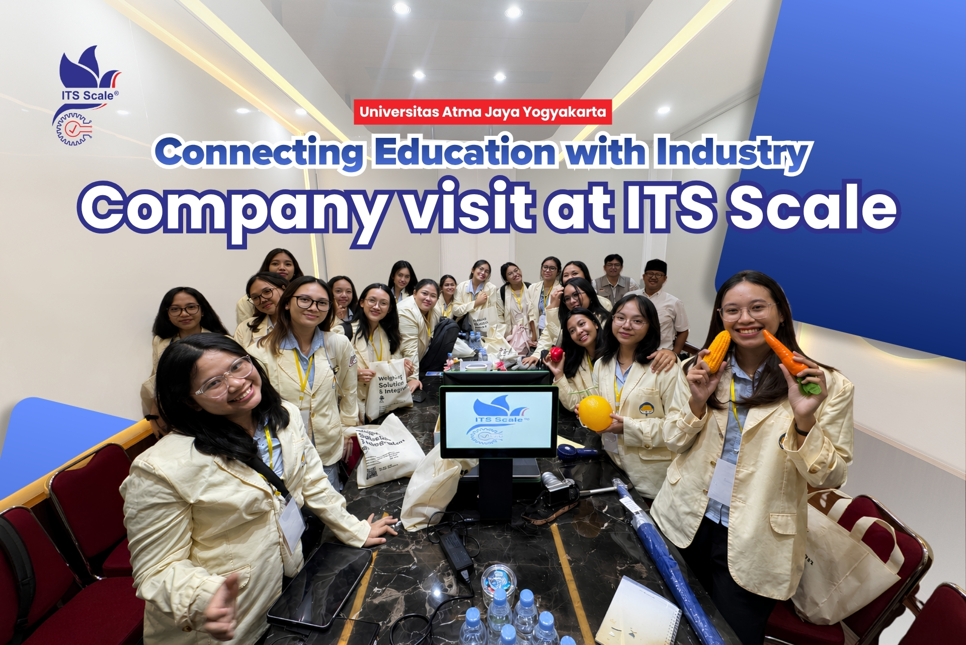 ITS Scale Dukung Pendidikan dan Generasi Berkarakter melalui Company Visit dan Kesempatan Magang
